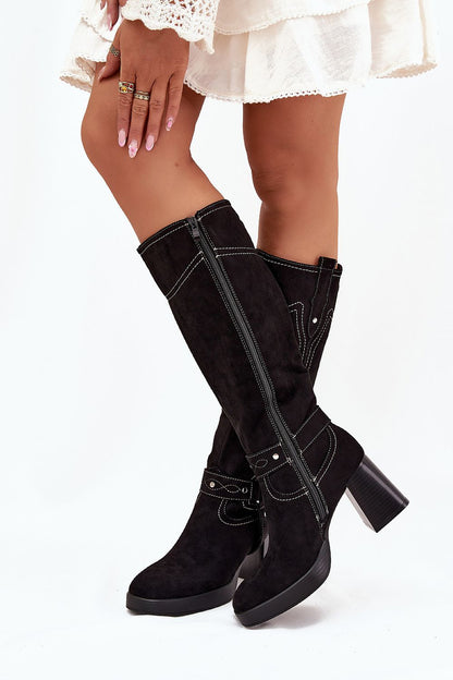  Stivali con tacco model 216796 Step in style 